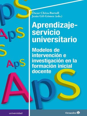 cover image of Aprendizaje-servicio universitario